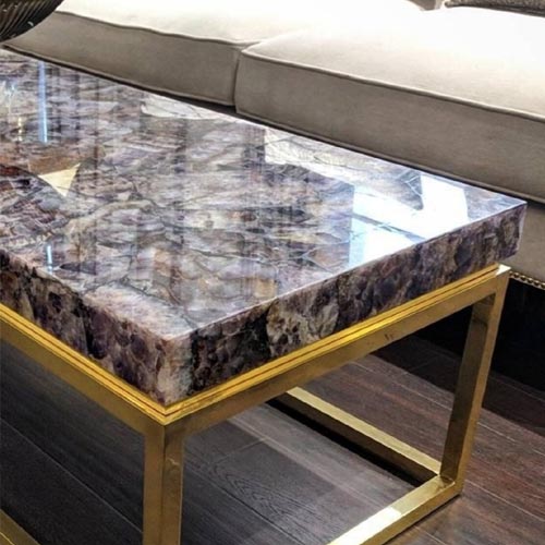 Amethyst CounterTop For Kitchen and Home Decor Gemstone Slab - Image 2