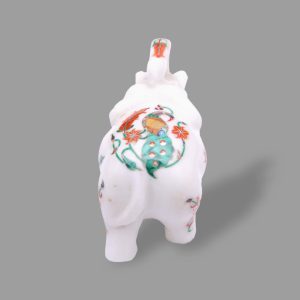 Marble Inlay Elephant Statue For Home Decor Collection in Christmas Gifts