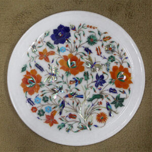 Marble Plates For Inlay Art Handmade and Christmas Gifts Fr her