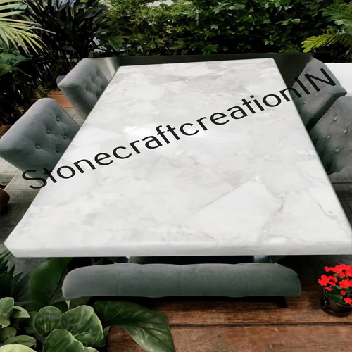 Buy Natural White Quartz Countertops Slab For Modern Interior Handmade Furniture - Image 3